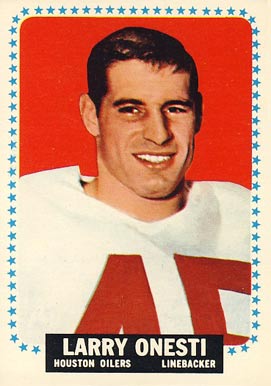 1964 Topps Larry Onesti #81 Football Card