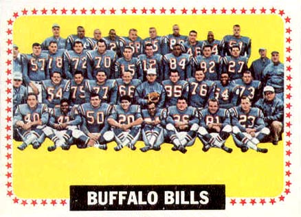 1964 Topps Buffalo Bills #43 Football Card