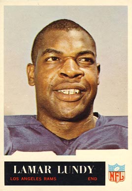 1965 Philadelphia Lamar Lundy #90 Football Card