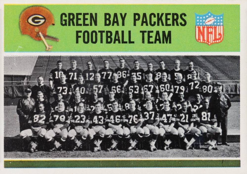 1965 Philadelphia Green Bay Packers #71 Football Card