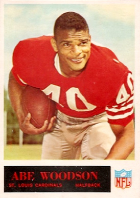 1965 Philadelphia Abe Woodson #167 Football Card