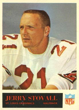 1965 Philadelphia Jerry Stovall #166 Football Card