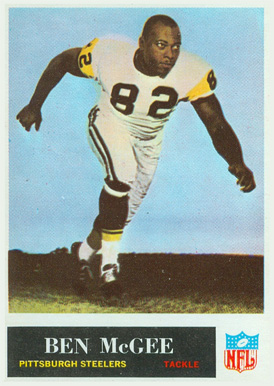 1965 Philadelphia Ben McGee #150 Football Card