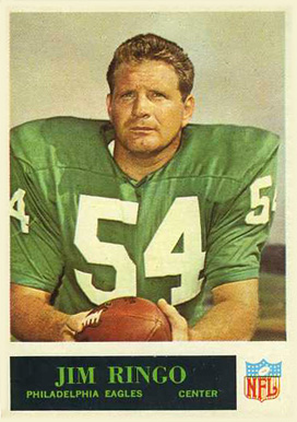 1965 Philadelphia Jim Ringo #138 Football Card