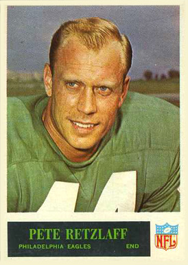 1965 Philadelphia Pete Ratzlaff #137 Football Card