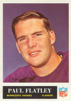 1965 Philadelphia Paul Flatley #106 Football Card