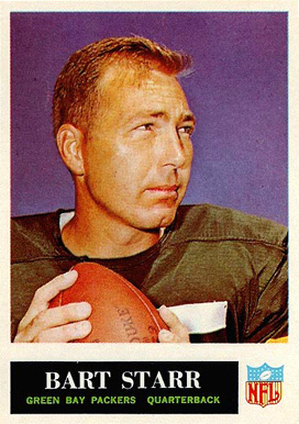 1965 Philadelphia Bart Starr #81 Football Card