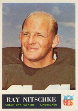 1965 Philadelphia Ray Nitschke #79 Football Card