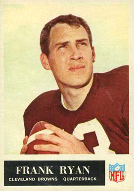 1965 Philadelphia Frank Ryan #39 Football Card