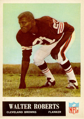 1965 Philadelphia Walter Roberts #38 Football Card