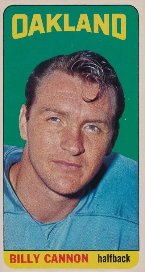 1965 Topps Billy Cannon #134 Football Card