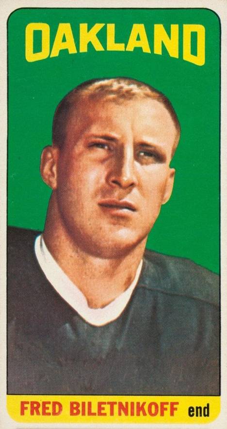 1965 Topps Fred Biletnikoff #133 Football Card