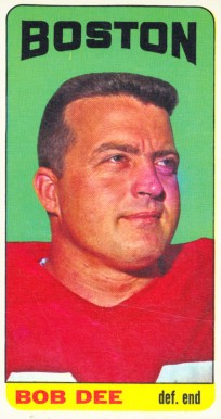 1965 Topps Bob Dee #7 Football Card