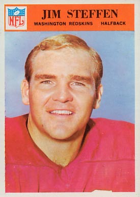 1966 Philadelphia Jim Steffen #193 Football Card