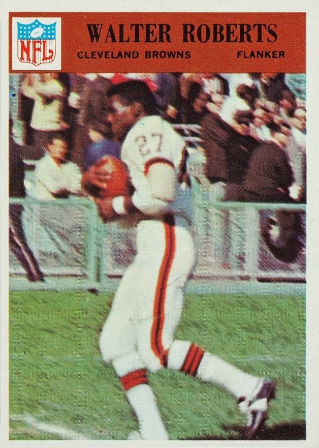 1966 Philadelphia Walter Roberts #48 Football Card