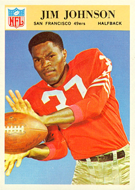 1966 Philadelphia Jim Johnson #177 Football Card