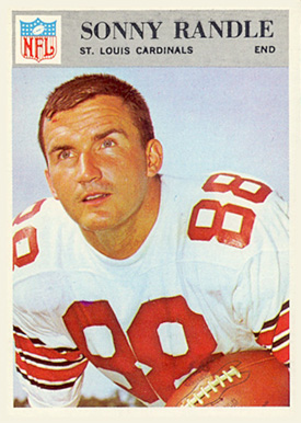 1966 Philadelphia Sonny Randle #165 Football Card