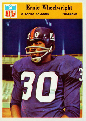 1966 Philadelphia Ernie Wheelwright #12 Football Card