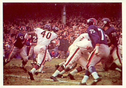 1966 Philadelphia Chicago Bears #39 Football Card