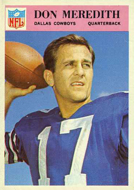 1966 Philadelphia Don Meredith #61 Football Card