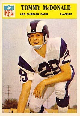 1966 Philadelphia Tommy McDonald #97 Football Card