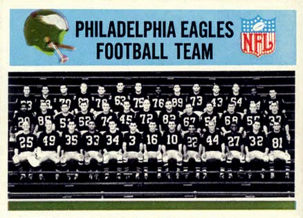 1966 Philadelphia Philadelphia Eagles #131 Football Card