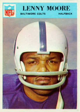 1966 Philadelphia Lenny Moore #21 Football Card