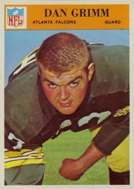 1966 Philadelphia Dan Grimm #5 Football Card