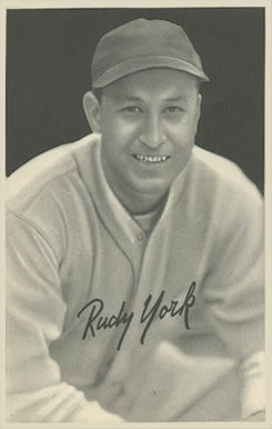 1939 Goudey Premiums R303-B Rudy York # Baseball Card