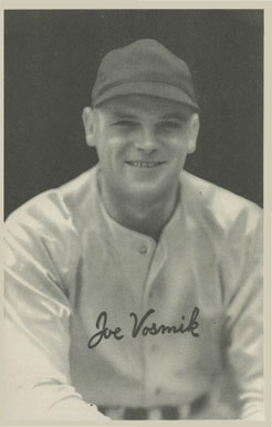 1939 Goudey Premiums R303-B Joe Vosmik # Baseball Card