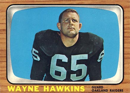 1966 Topps Wayne Hawkins #111 Football Card
