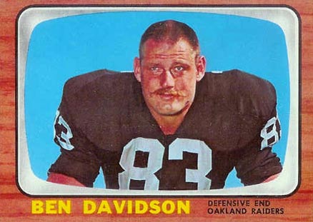 1966 Topps Ben Davidson #108 Football Card