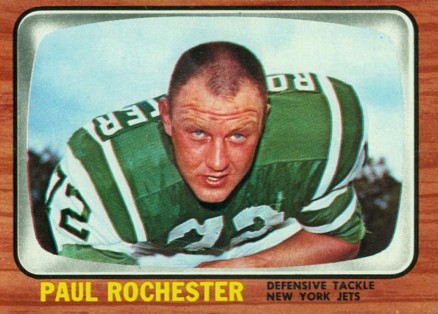 1966 Topps Paul Rochester #100 Football Card