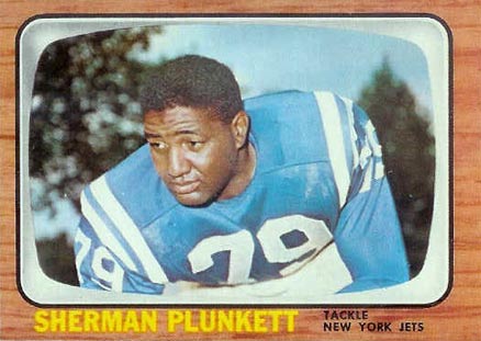 1966 Topps Sherman Plunkett #99 Football Card