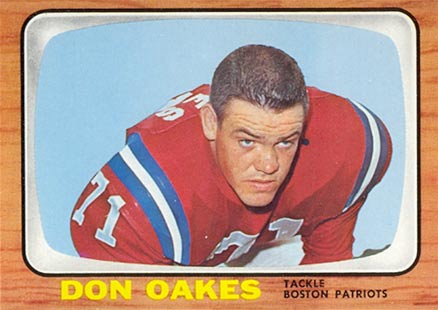 1966 Topps Don Oakes #11 Football Card