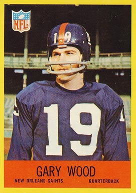 1967 Philadelphia Gary Wood #131 Football Card