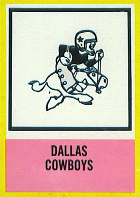 1967 Philadelphia Dallas Cowboys Insignia #60 Football Card