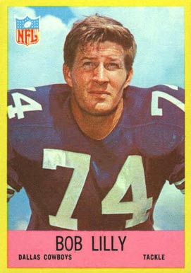 1967 Philadelphia Bob Lilly #55 Football Card