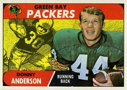 1968 Topps Donny Anderson #209 Football Card
