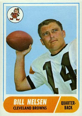 1968 Topps Bill Nelsen #189 Football Card