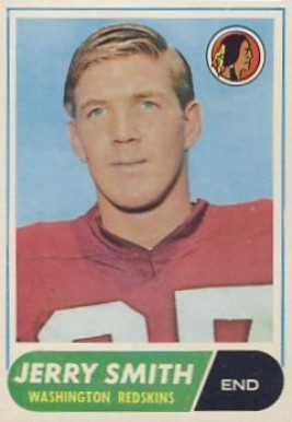 1968 Topps Jerry Smith #140 Football Card
