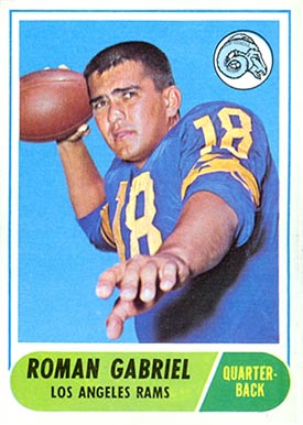 1968 Topps Roman Gabriel #132 Football Card