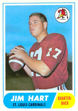 1968 Topps Jim Hart #60 Football Card