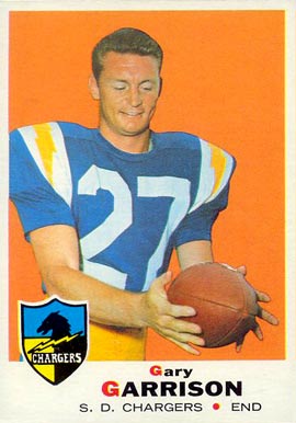 1969 Topps Gary Garrison #233 Football Card
