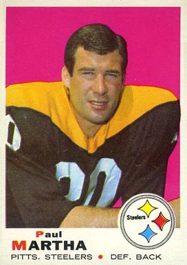 1969 Topps Paul Martha #224 Football Card