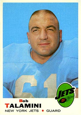1969 Topps Bob Talamini #162 Football Card