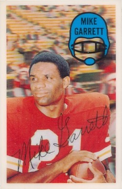 1970 Kellogg's Mike Garrett #25 Football Card