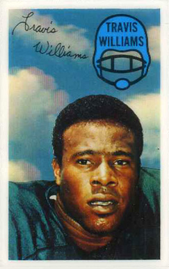 1970 Kellogg's Travis Williams #5 Football Card