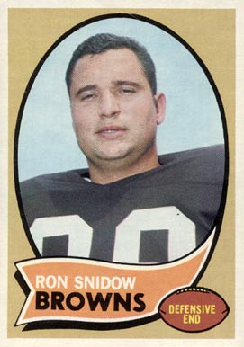 1970 Topps Ron Snidow #194 Football Card