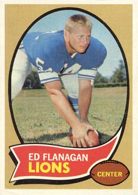 1970 Topps Ed Flanagan #11 Football Card